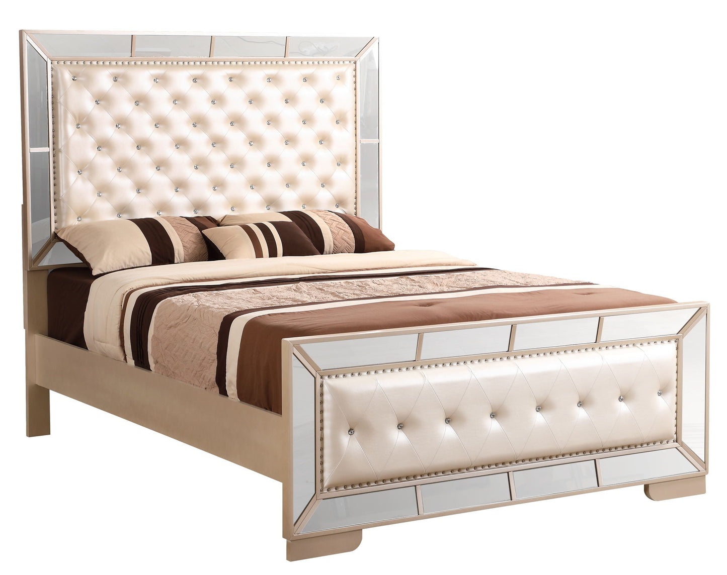Stylish Contemporary Bed With Minimalist Design Glory Furniture