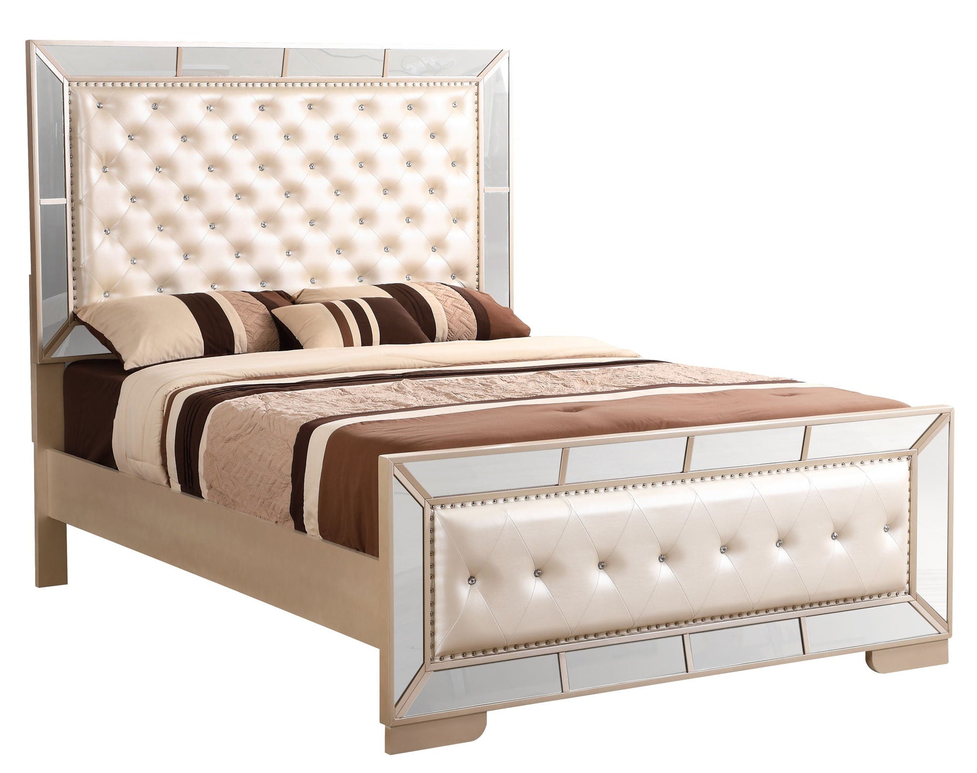 Stylish Contemporary Bed With Minimalist Design Glory Furniture