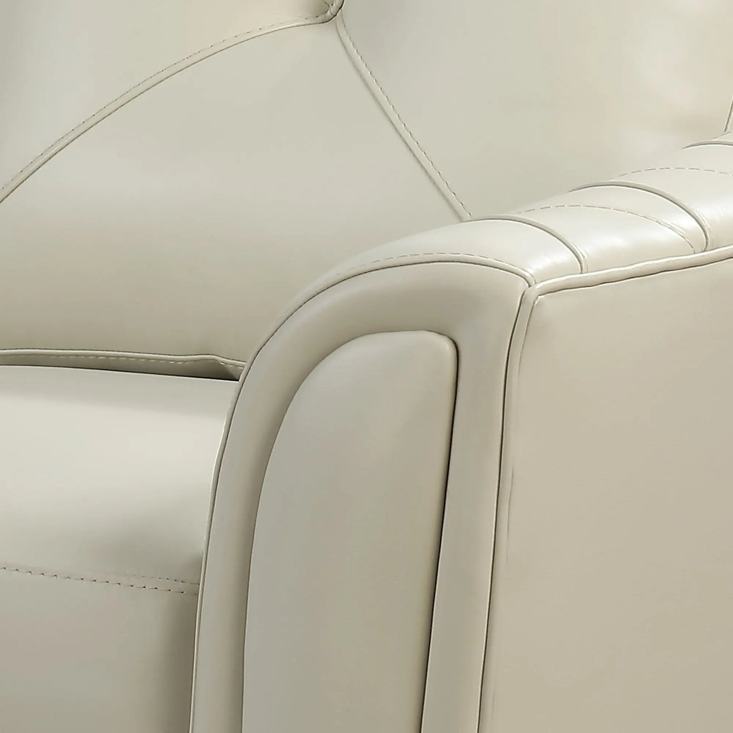 Modern Tufted Leather Sofa Nicelink
