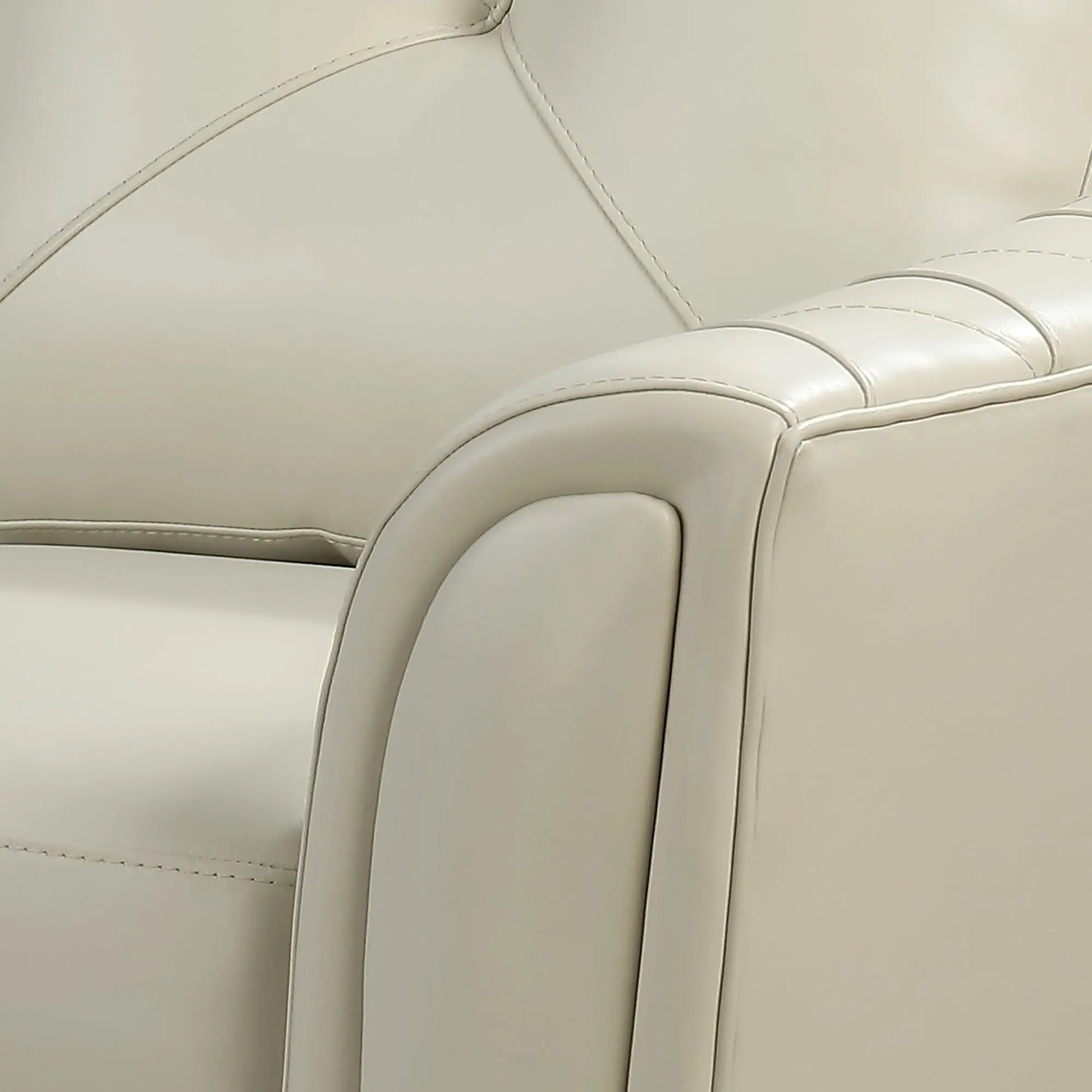 Modern Tufted Leather Sofa Nicelink