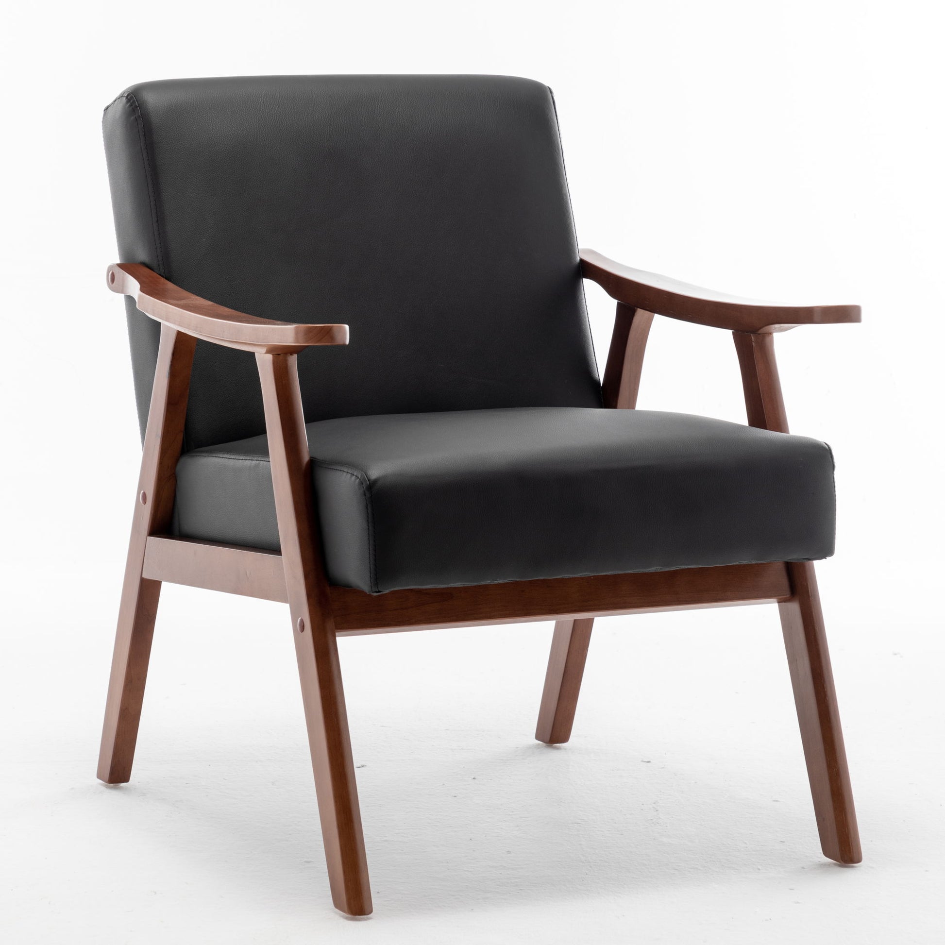 Accent Chair, Classic Mid Century Modern For Extra Seating US Pride