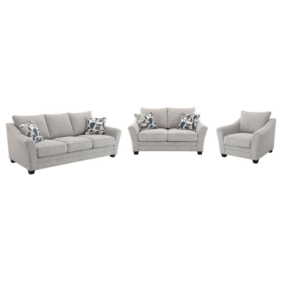 Tomkins - Boucle Upholstered Sofa Set Coaster Fine Furniture
