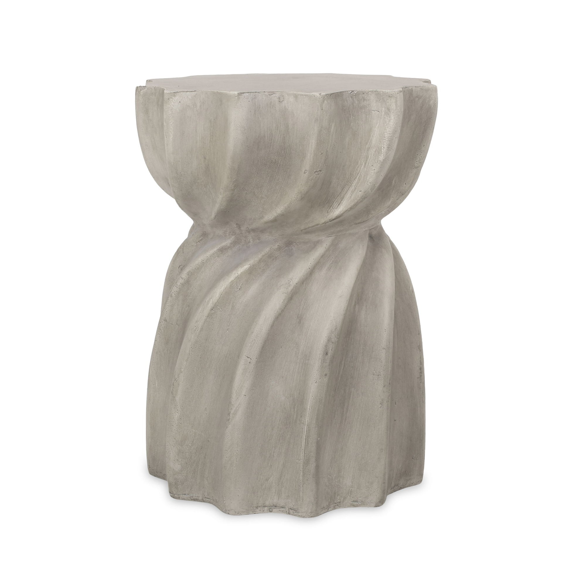 Modern Canis Side Table Outdoor Use - Gray Noble House