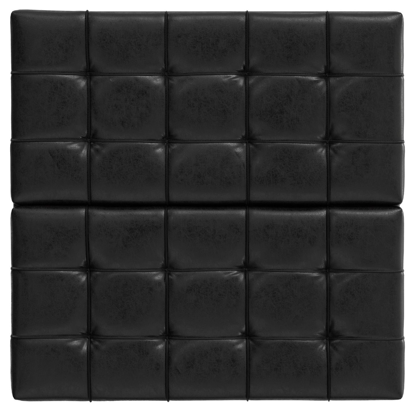 Harrison - Upholstered Coffee Table Storage Ottoman Simpli-Home