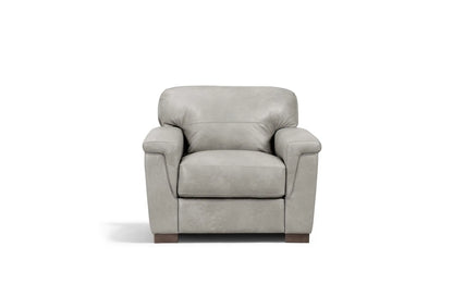 Cornelia - Leather Chair - Gray Acme