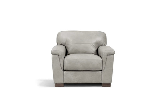 Cornelia - Leather Chair - Gray Acme