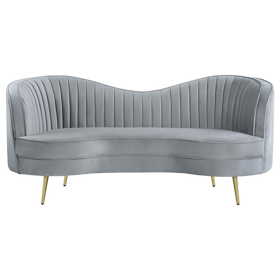 Sophia - Upholstered Channel Tufted Loveseat CoasterEssence