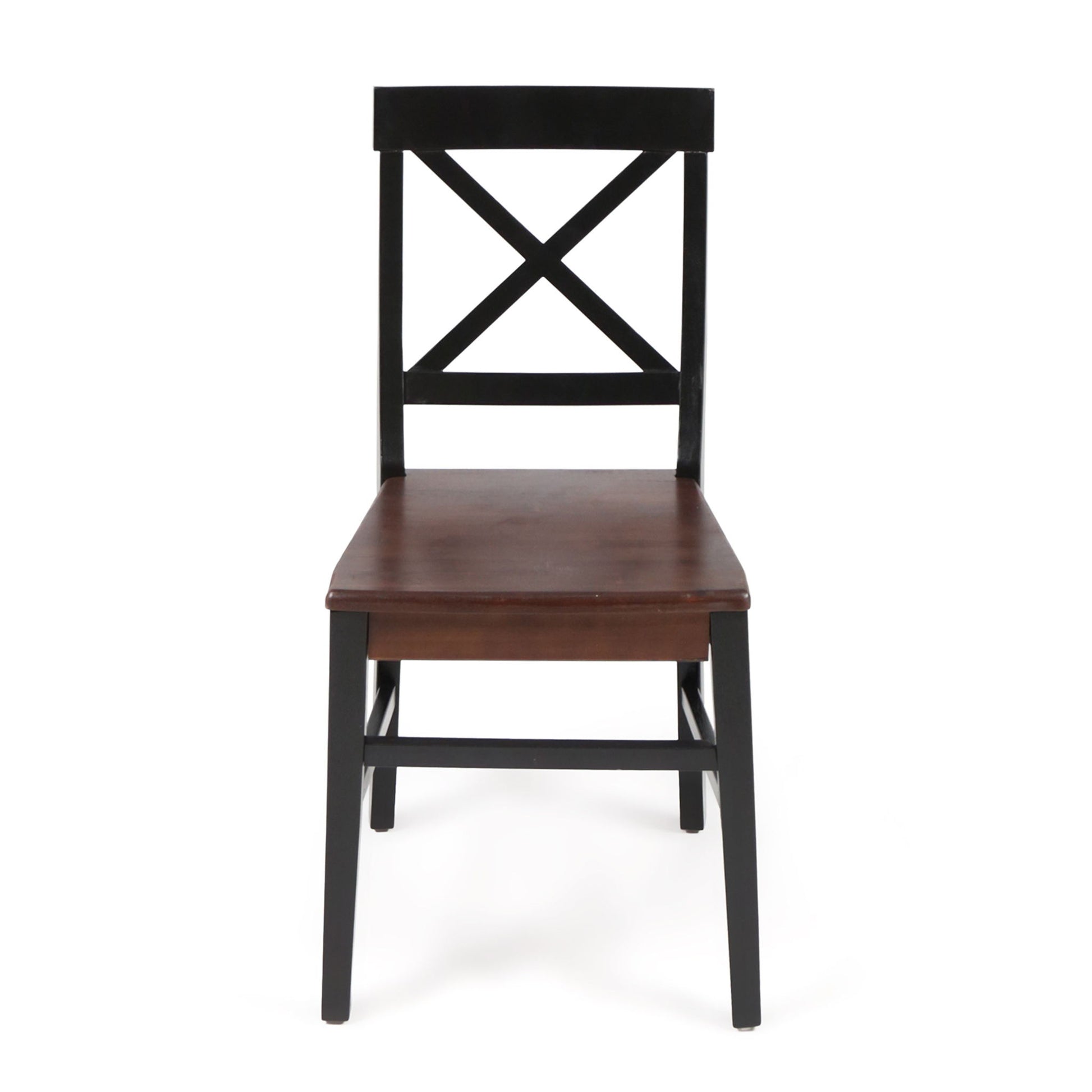 Plethora - Dining Chair With X Shaped Back (Set of 2) Noble House
