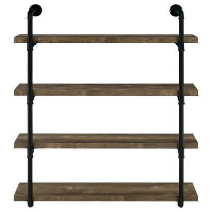 Elmcrest - 4-Shelf Wall Bookshelf CoasterEveryday