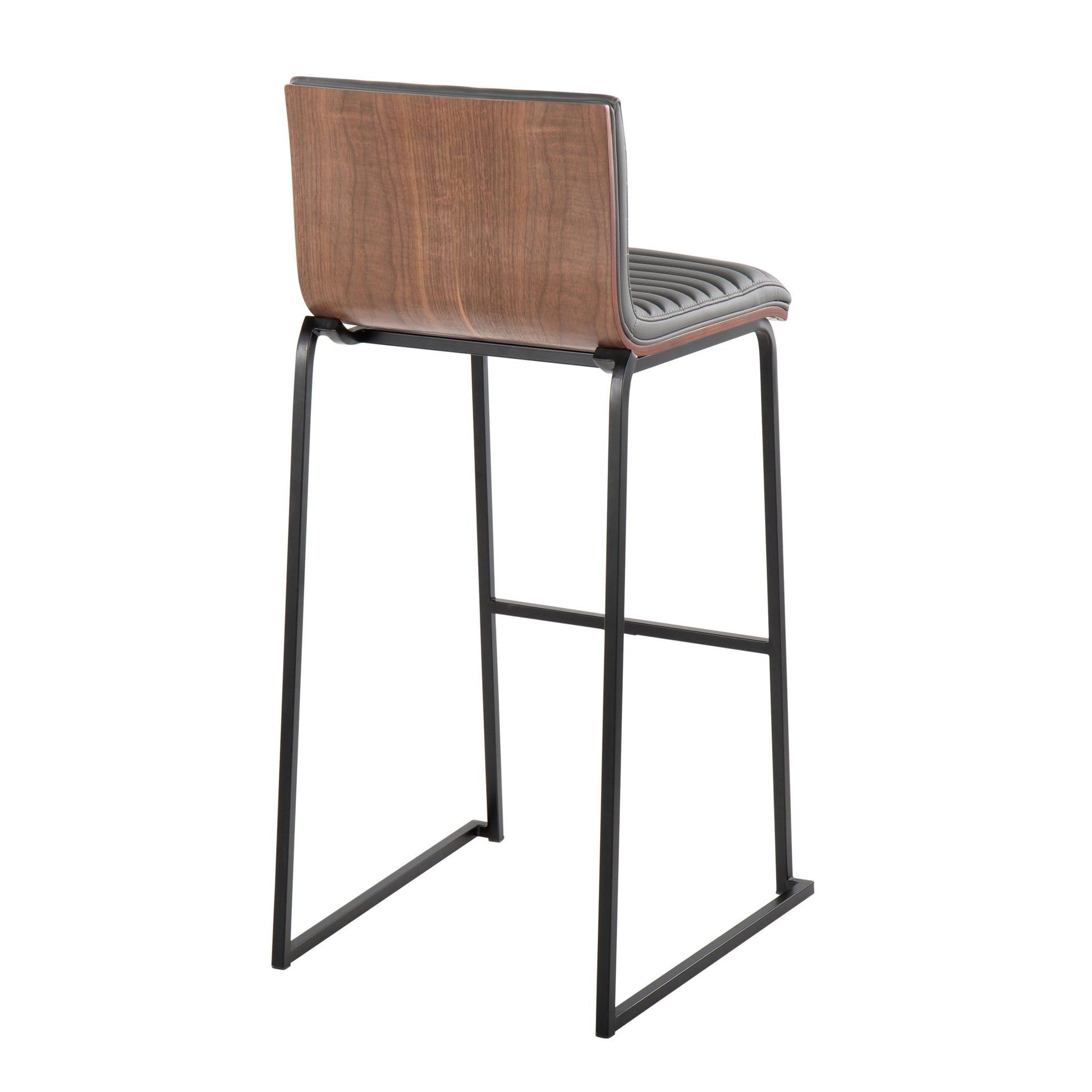Mason Mara - Contemporary, Fixed Height Barstool (Set of 2) Lumi Source