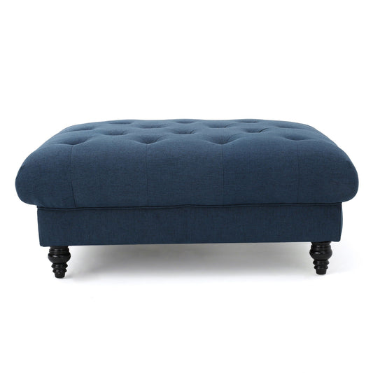 Madrid - Tufted Ottoman Footrest Noble House