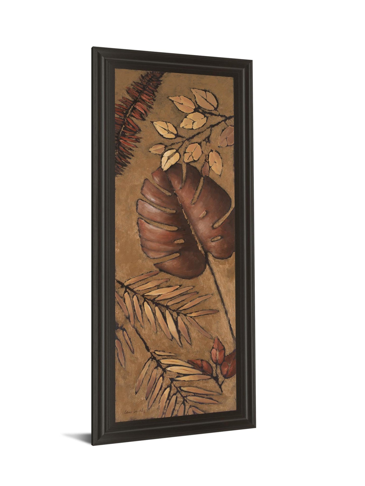 Indian Summer IV By Lanie Loreth - Framed Print Wall Art - Dark Brown