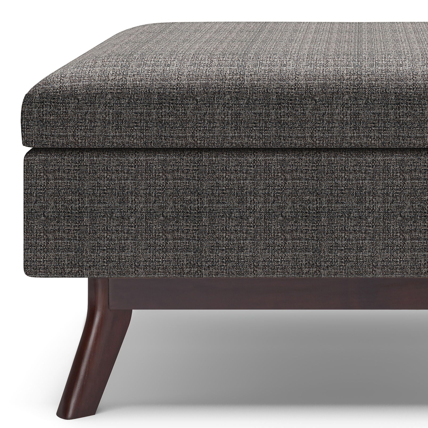 Owen - Upholstered Rectangular Storage Ottoman Simpli-Home