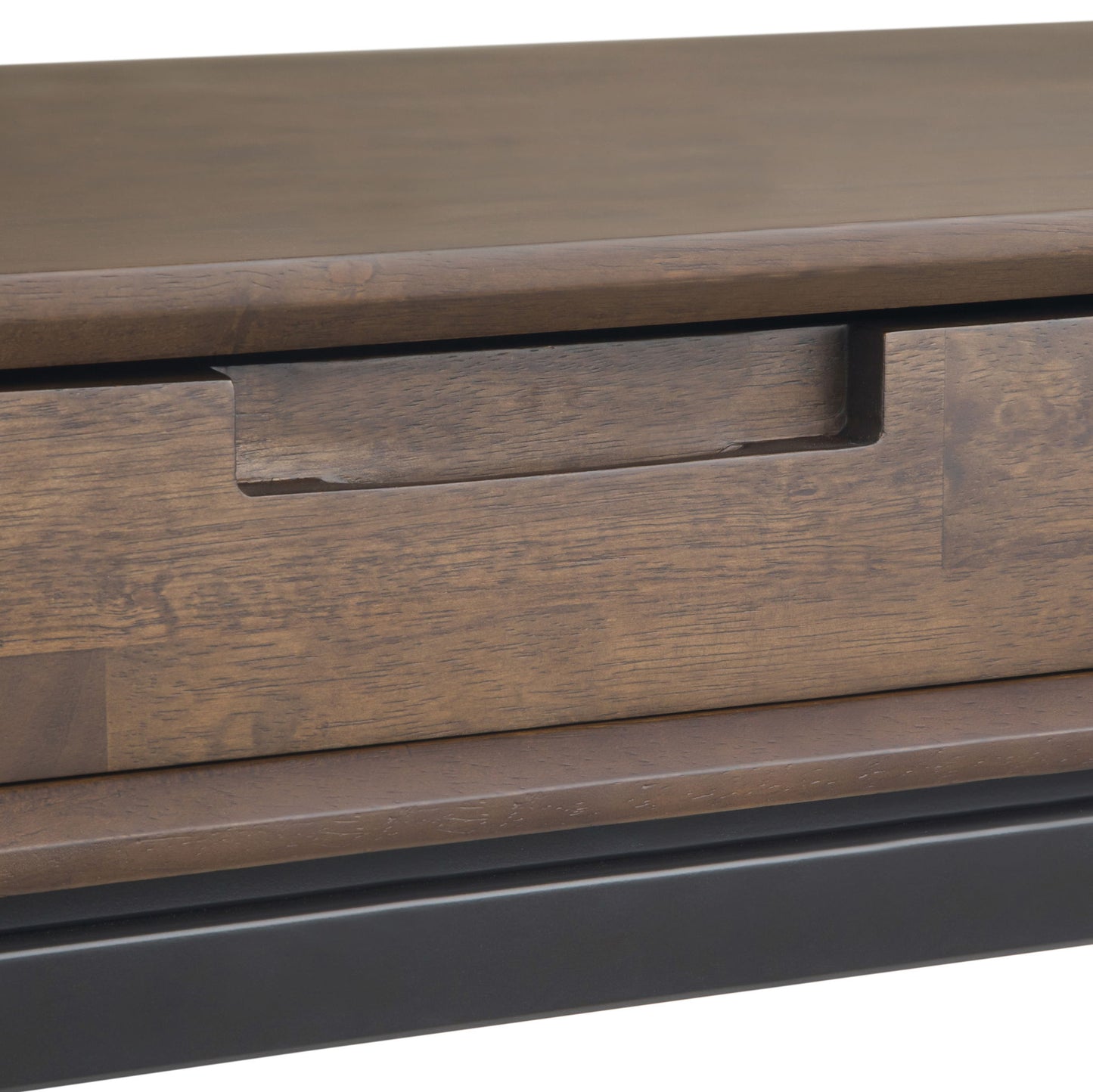 Banting - Mid Century Wide Desk, Handcrafted Simpli-Home
