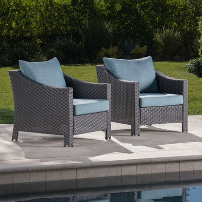 Antibes - Armchair With Water Resistant Cushions Noble House