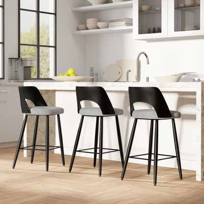 Callie - Upholstered Counter Height Stool (Set of 2) Simpli-Home