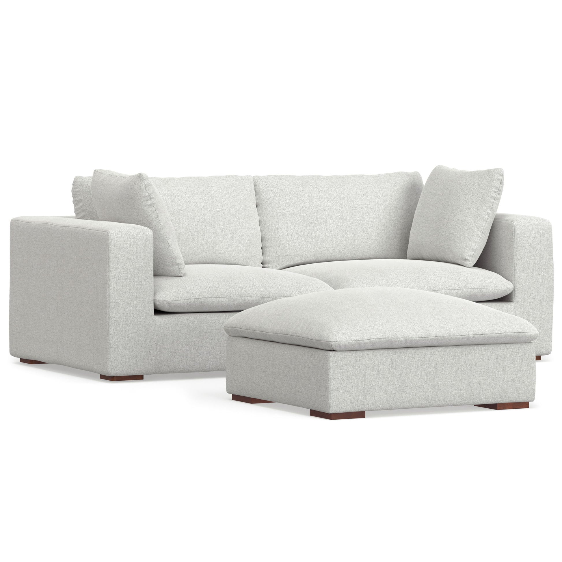 Jasmine - Handcrafted Sofa And Ottoman Simpli-Home