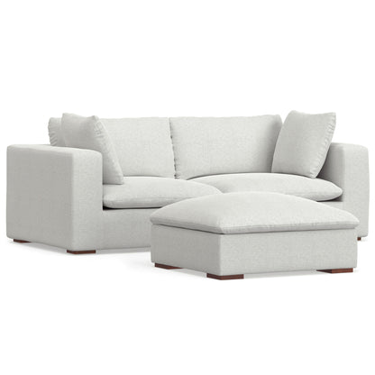 Jasmine - Handcrafted Sofa And Ottoman Simpli-Home