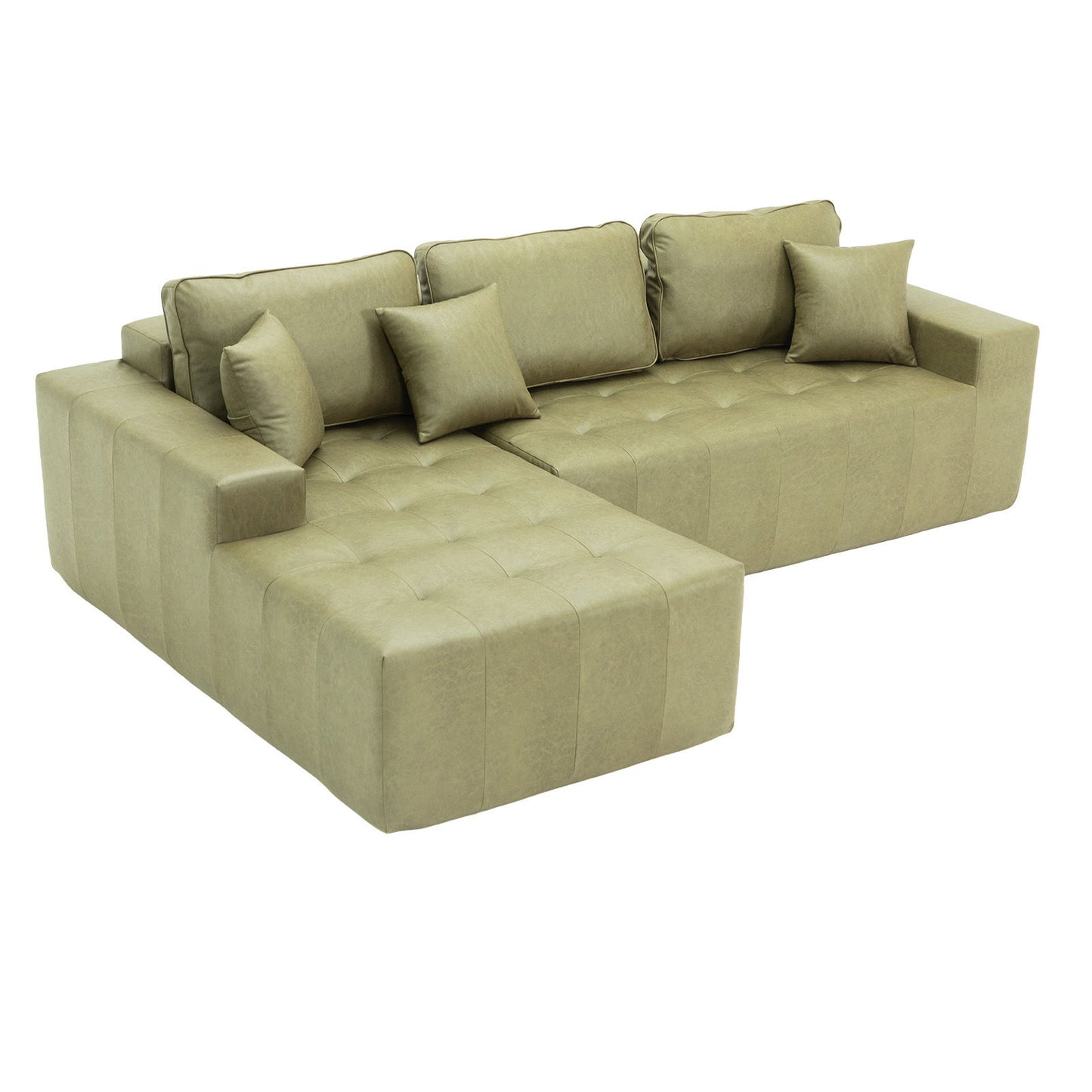 L - Shaped Corner Chaise Sofa Bed Home Essentials