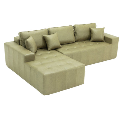 L - Shaped Corner Chaise Sofa Bed Home Essentials