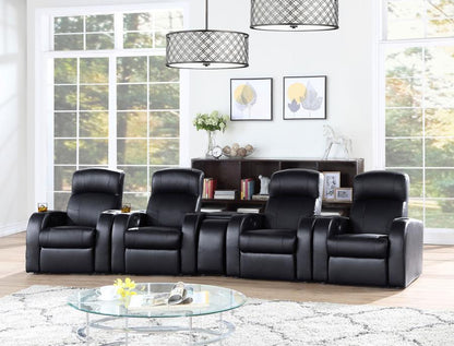 Cyrus - Upholstered Home Theater Seating CoasterEssence