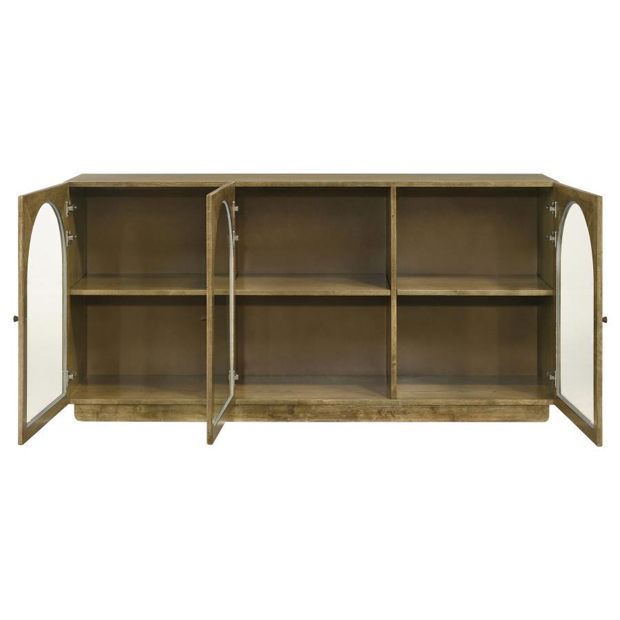 Castlewood - Dining Sideboard Buffet Server - Brown Oak Coaster Fine Furniture