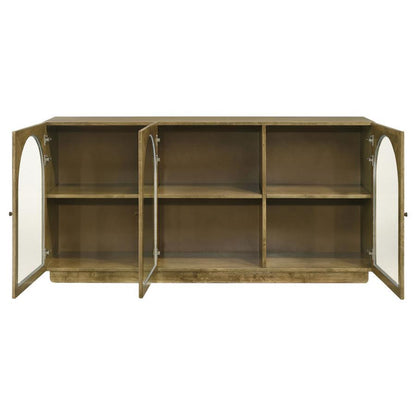 Castlewood - Dining Sideboard Buffet Server - Brown Oak Coaster Fine Furniture