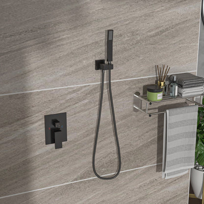 Dual Shower Head System With Ceiling Mount And Rough In Valve Daily Nest
