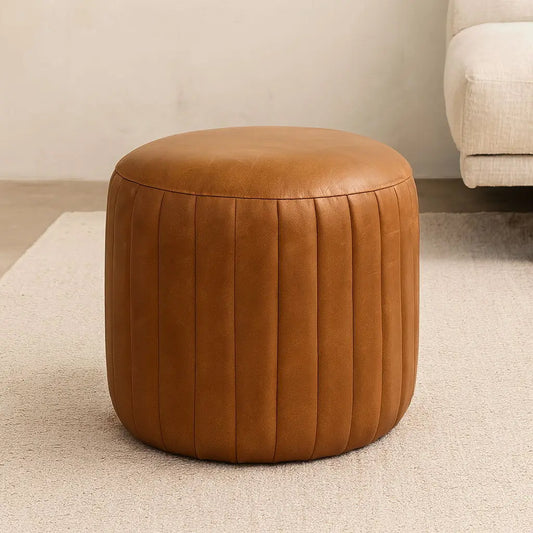 Buffalo - Footstool - Brown Artisan Furniture