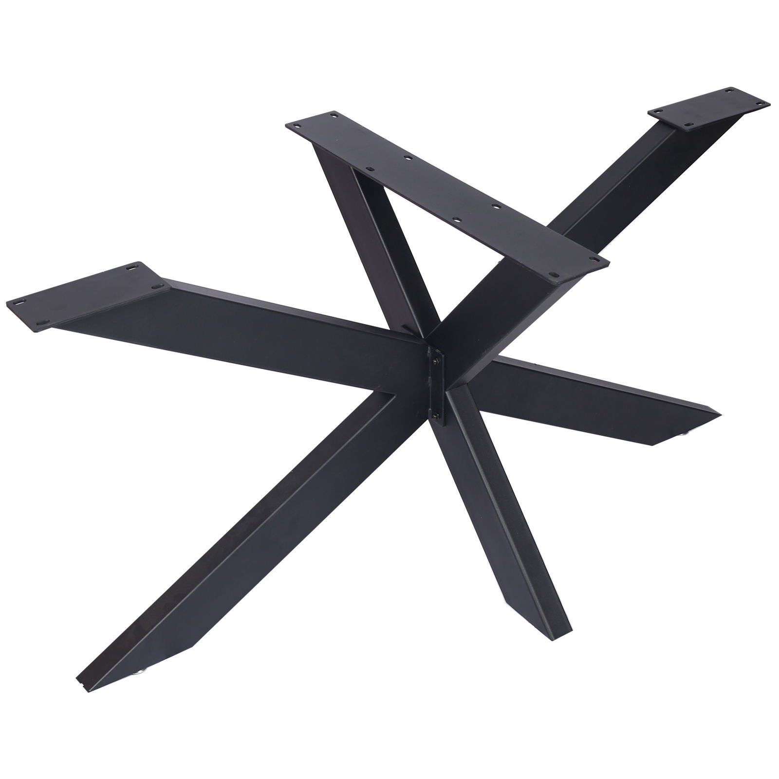 Table Frame, Table Base, Spider Table Legs, Table Runner Confrerence Table - Black Home Essentials