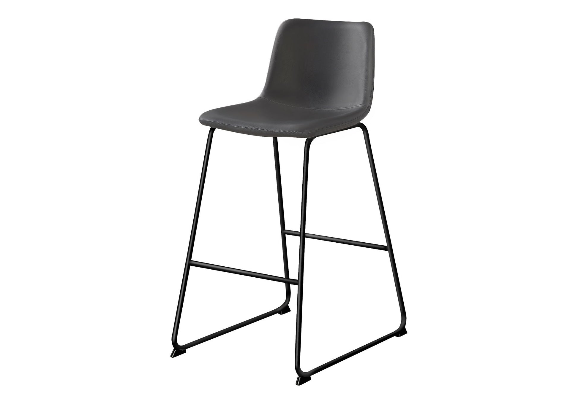 Office Chair, Bar Height, Standing, Computer Desk, Work, Leather Look, Contemporary, Modern 8th Street
