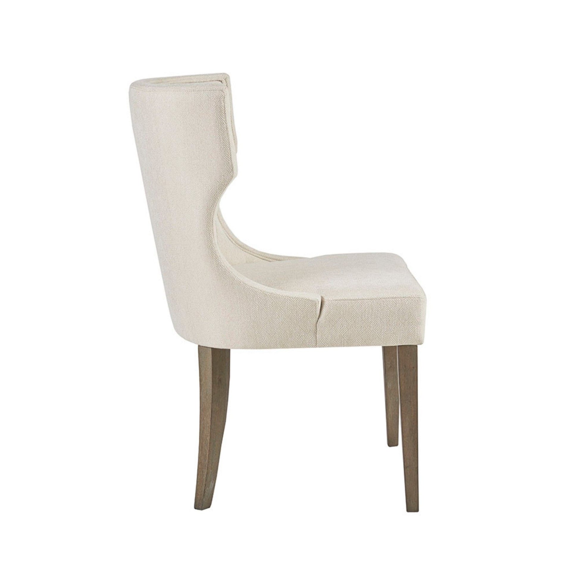 Elegant Design Dining Chair Polyester - Cream JLA