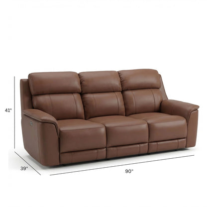 Oslo - Dual Power Reclining Sofa Home Essentials