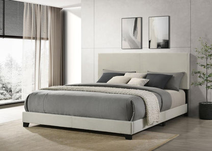 Dorian - Upholstered Panel Bed CoasterEveryday