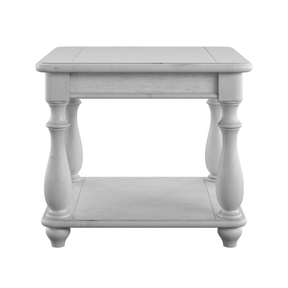 Mariano - Square End Table - Gray