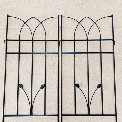 Metal Garden Trellis Rustproof For Climbing Plants Outdoor Flower Support Daily Nest