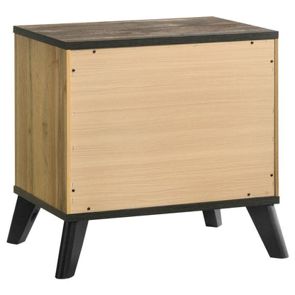 Kaywood - 2-Drawer Nightstand Bedside Table - Natural Pine Coaster Fine Furniture