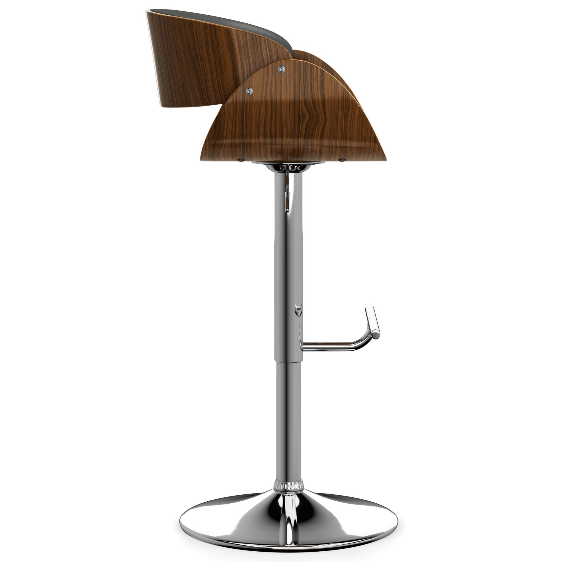 Amery - Mid Century Modern Adjustable Swivel Bar Stool Simpli-Home