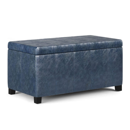 Dover - Upholstered Storage Ottoman Bench Simpli-Home