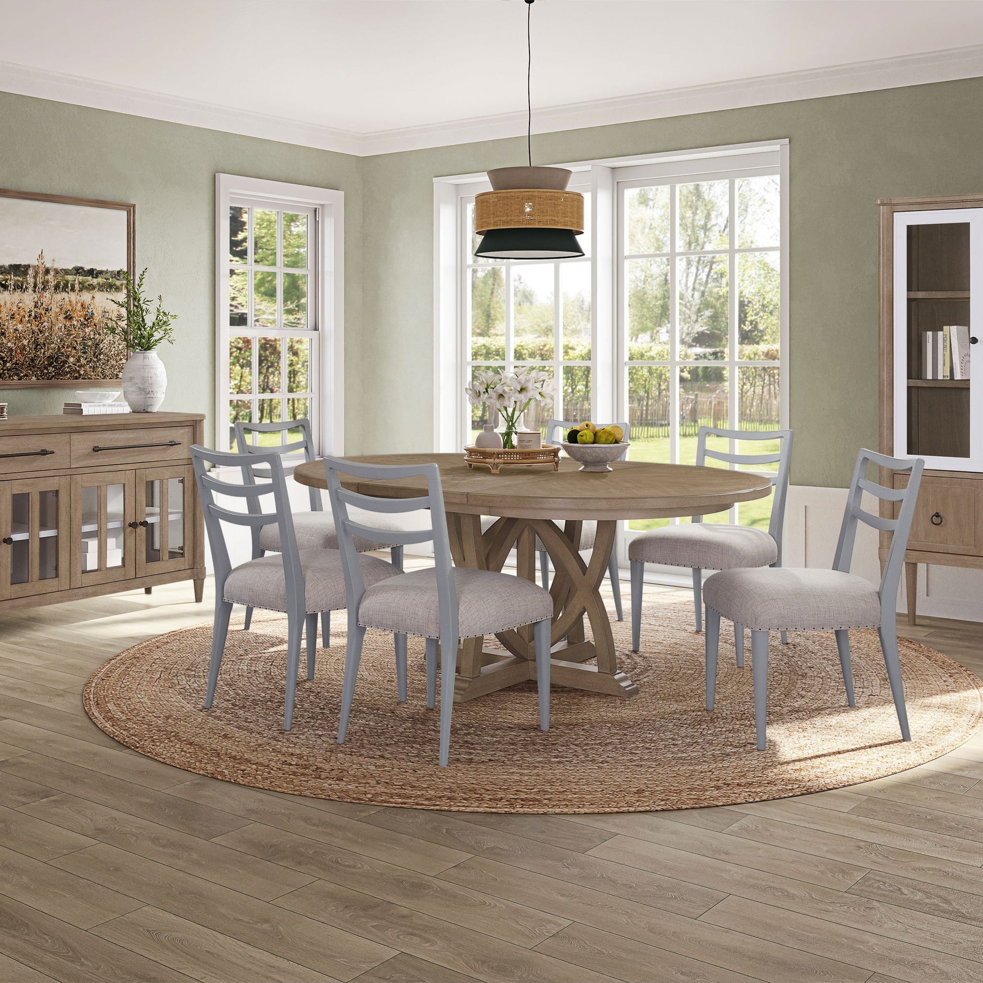 Ladderback Side Dining Chair (Set of 2) Bernards Furniture