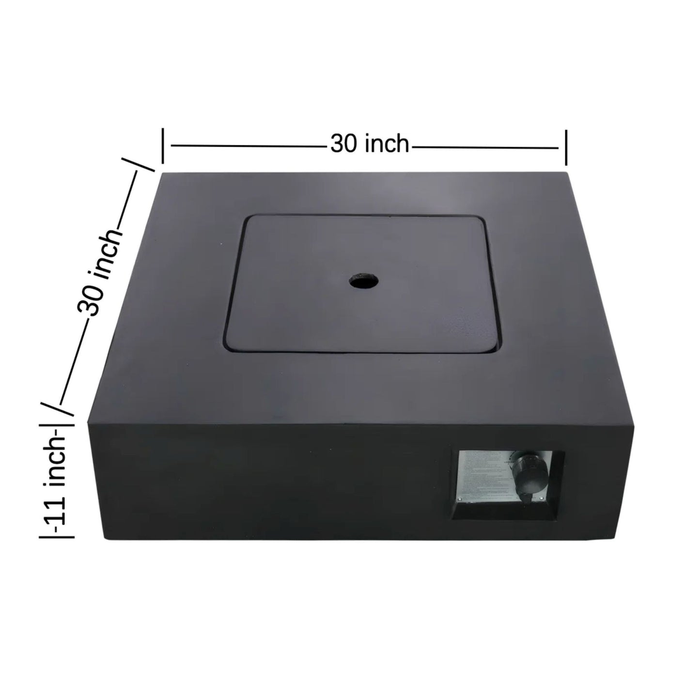 Reinforced - Propane / Gas Fire Pit Table LSI Patio Furniture