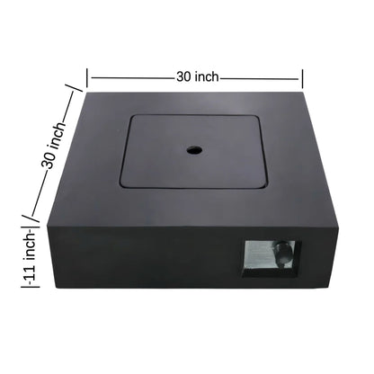Reinforced - Propane / Gas Fire Pit Table LSI Patio Furniture
