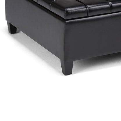 Harrison - Large Coffee Table Storage Ottoman Simpli-Home