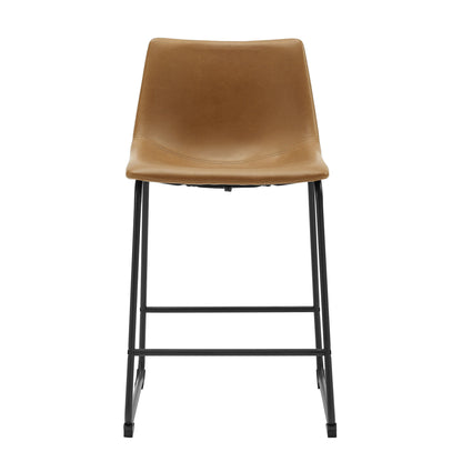 Industrial Counter Stools (Set of 2) Walker Edison