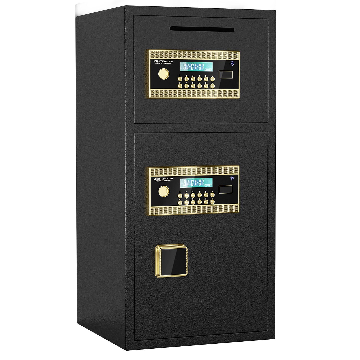 Large Double Door Coin Operated Safe, Digital Security Safe With Fireproof And Waterproof Bag Daily Nest