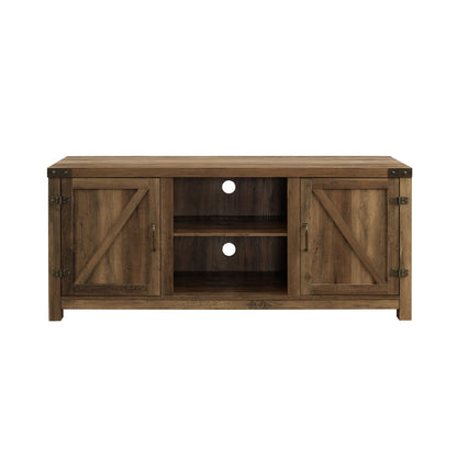 Farmhouse Barn Door TV Stand For TVs Up To 65" Walker Edison