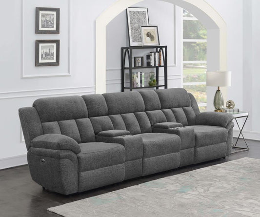 Bahrain - Upholstered Home Theater Seating CoasterEssence
