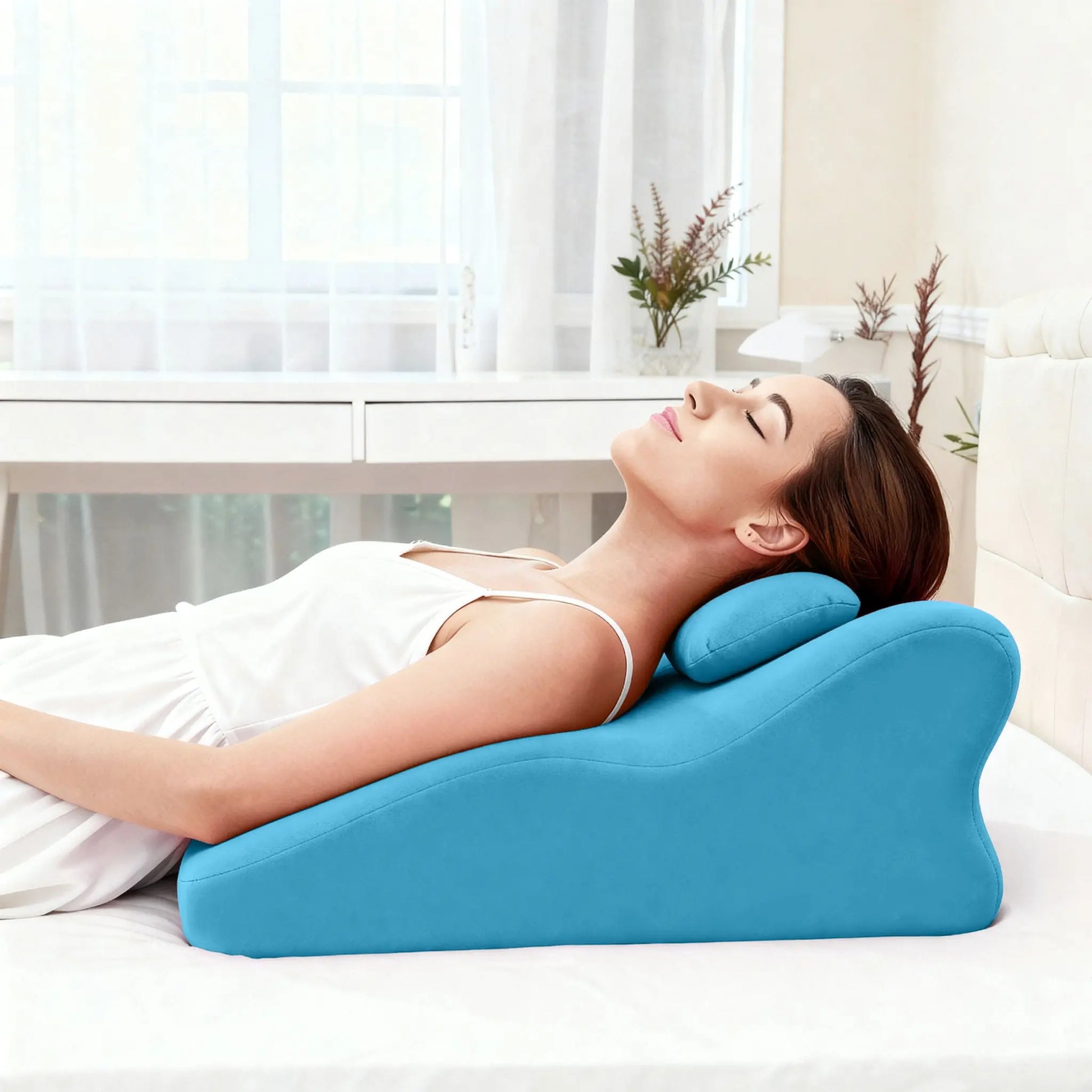 Ergonomic Spinal Posture Support Bed Pillow Daily Nest