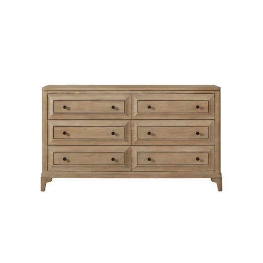 Modern 6 Drawer Dresser - Sand Bernards Furniture