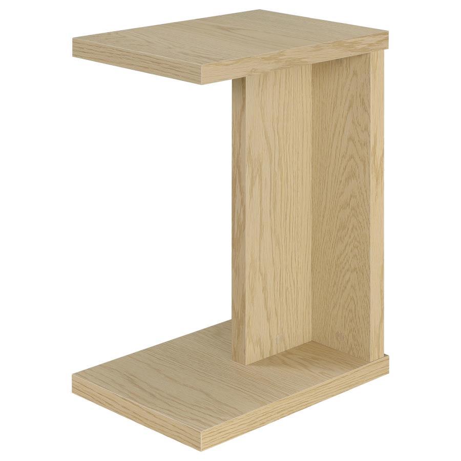 Clower - Engineered Wood C-Shaped Sofa Side Table Coaster Fine Furniture